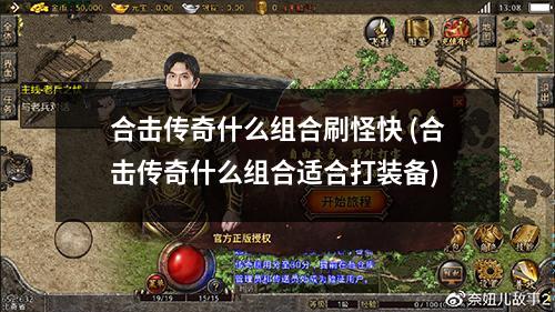 合击传奇什么组合刷怪快 (合击传奇什么组合适合打装备)