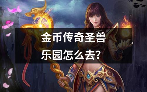 金币传奇圣兽乐园怎么去？